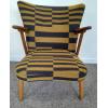 Danish Oak & Teak Leaning Chair